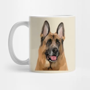 American Shepherd Illustration Mug